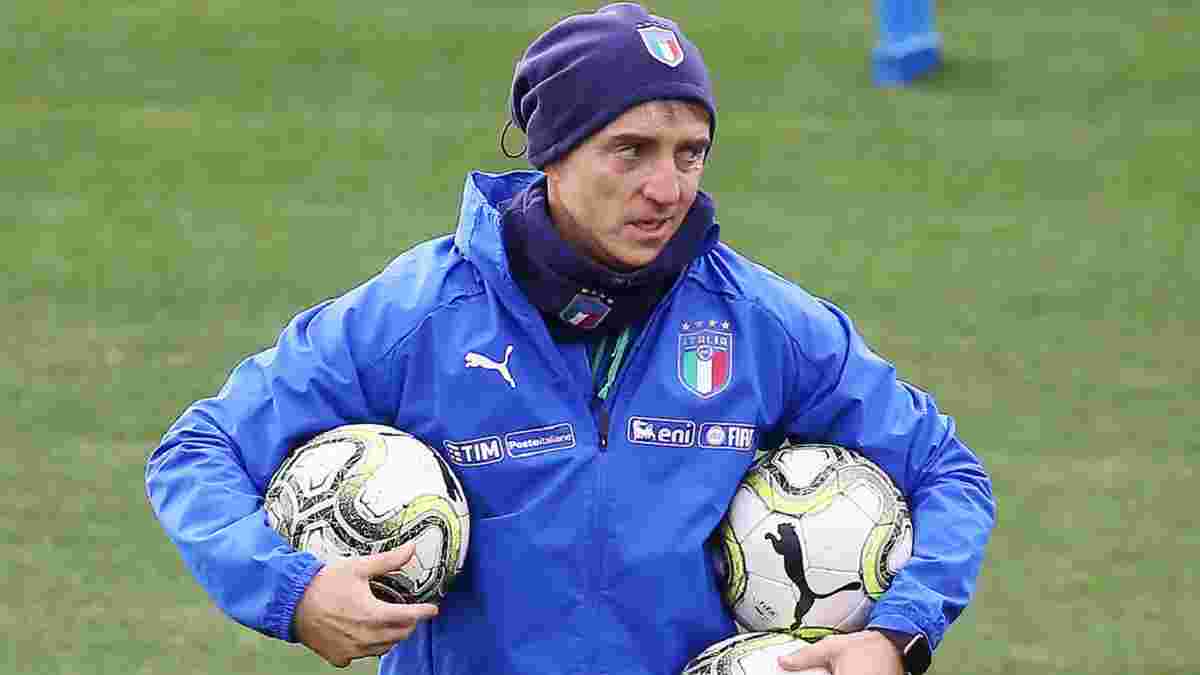 Манчини определил первоочередные цели сборной Италии в отборе на Евро-2020
