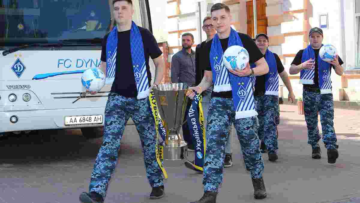 Гравці Динамо відвідали звільнених із полону військових моряків