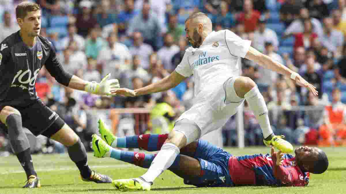Реал Мадрид – Леванте: пряма відеотрансляція матчу