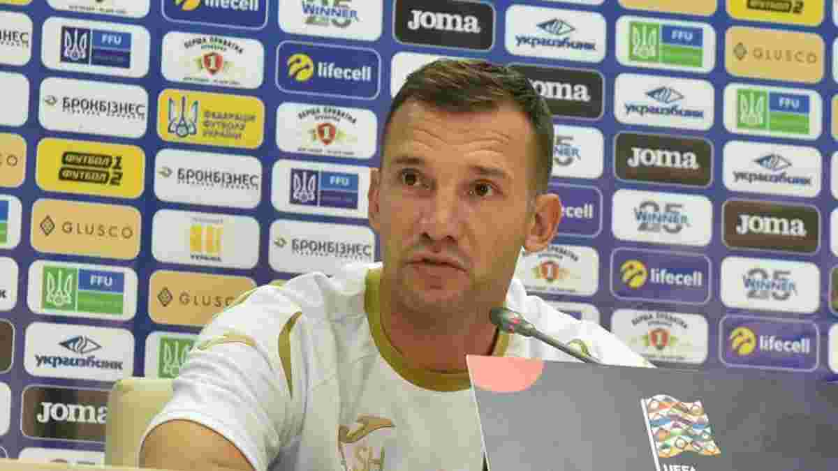 Шевченко: Я не натурализую игроков для сборной Украины