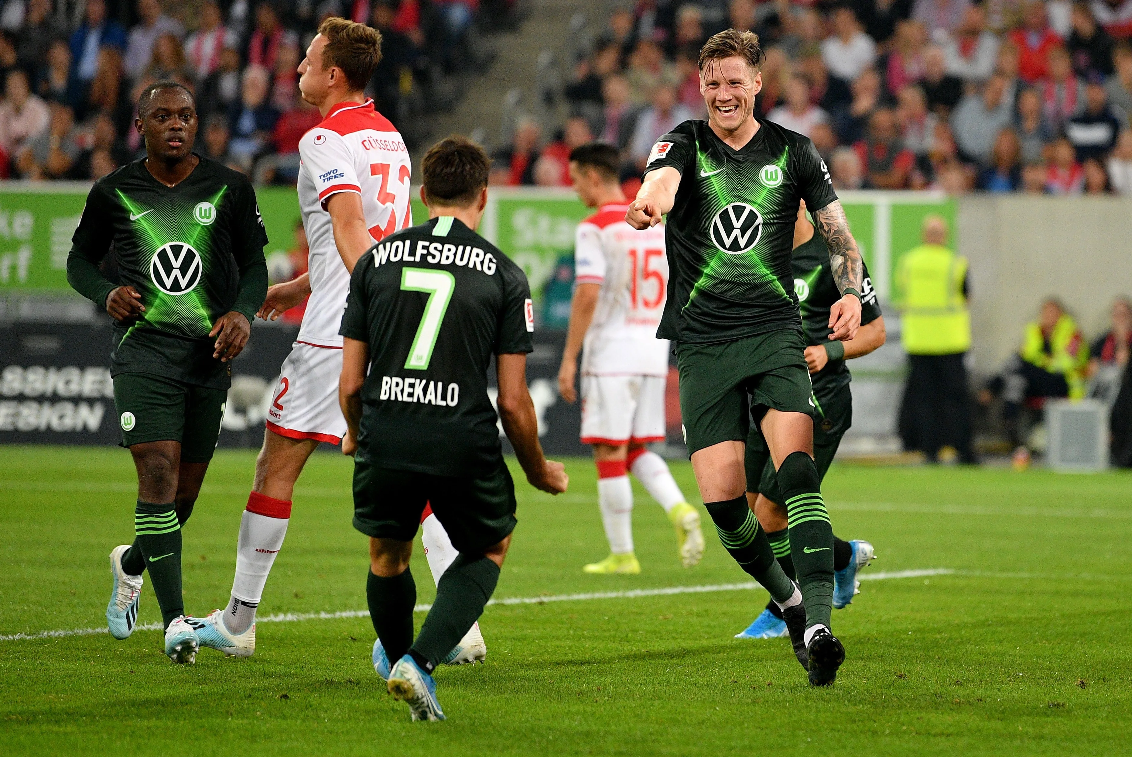 Вут Вегхорст і Йосіп Брекало – лідери атаки Вольфсбурга