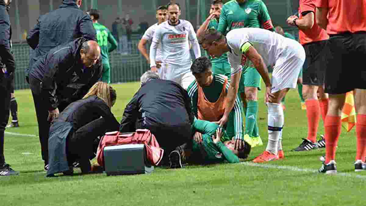 Воспитанник Динамо получил серьезную травму в матче чемпионата Венгрии – видео ужасного эпизода