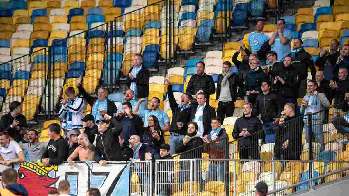 Динамо – Мальме: стартовый матч киевлян в Лиге Европы посетил 22 321 болельщик
