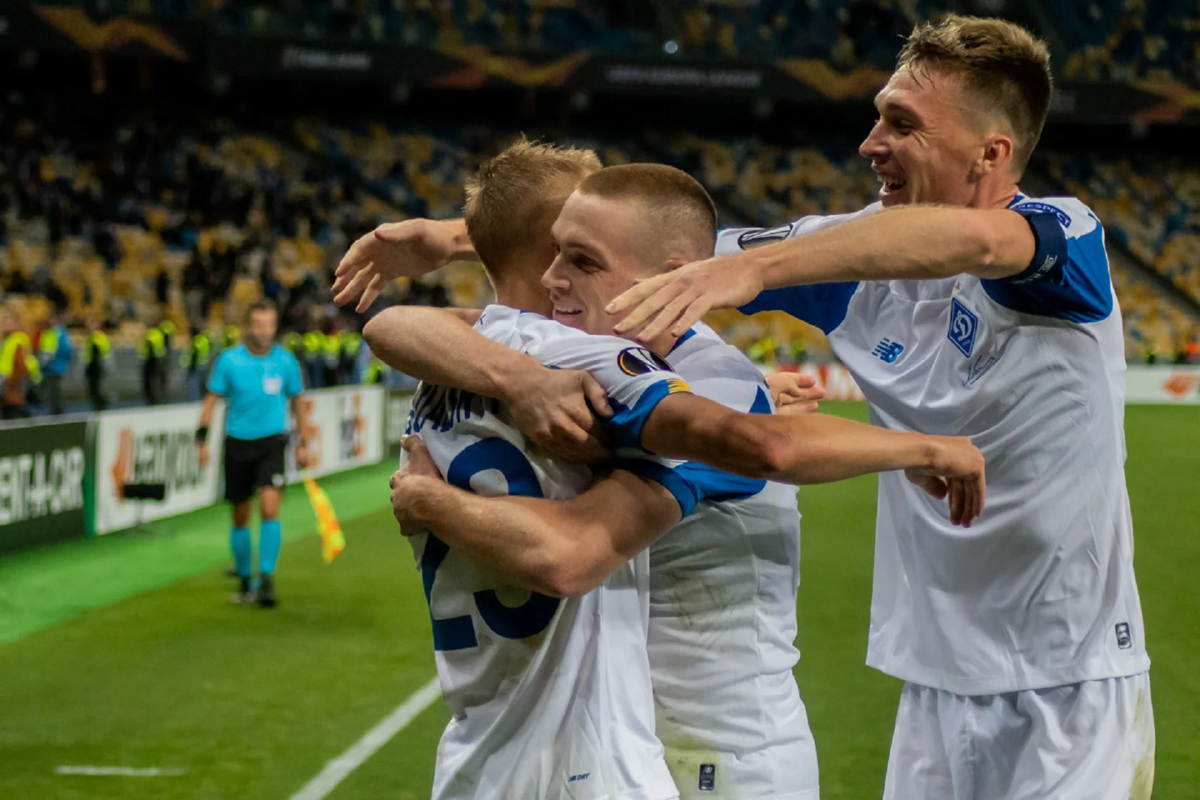 Виталий Буяльский, Виктор Цыганков и Сергей Сидорчук / Фото ФК Динамо