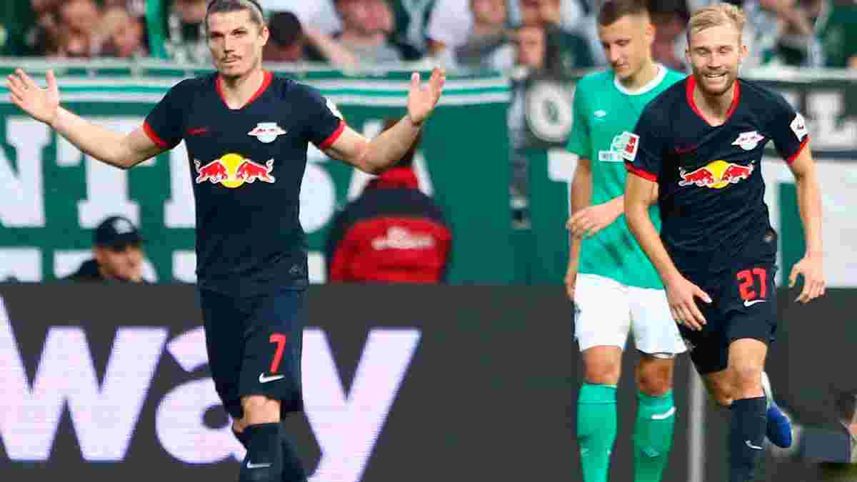 РБ Лейпциг в меньшинстве разбил Вердер, Бавария разбомбила Кельн: 5-й тур Бундеслиги, матчи субботы