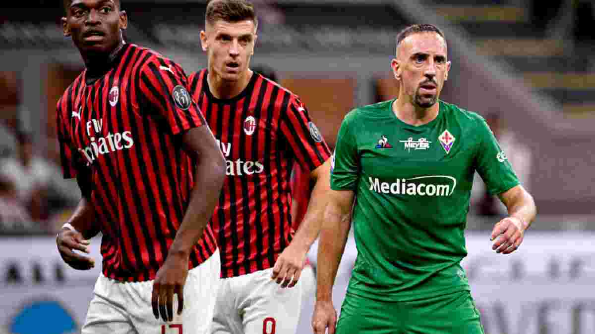 Эффектные голы Рибери и Леау в видеообзоре матча Милан – Фиорентина – 1:3
