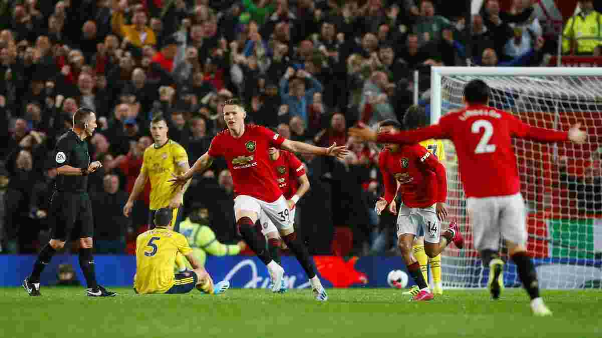 Манчестер Юнайтед – Арсенал: Мактомінай відкрив рахунок розкішним голом