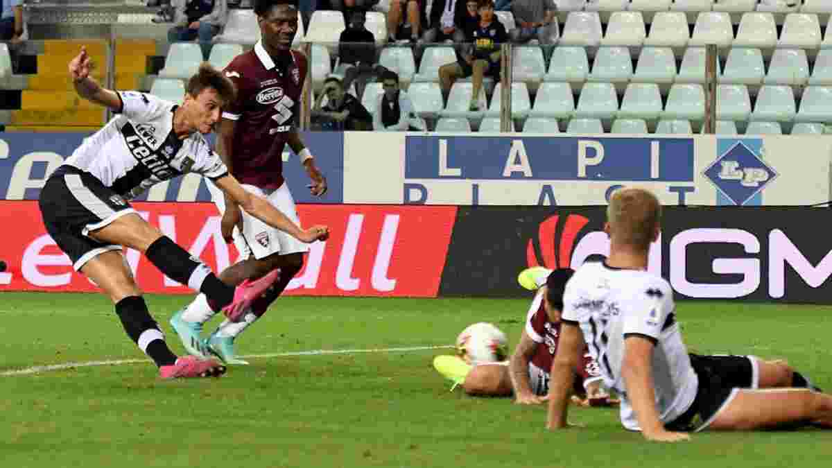 Голевая перестрелка в видеообзоре матча Парма – Торино – 3:2