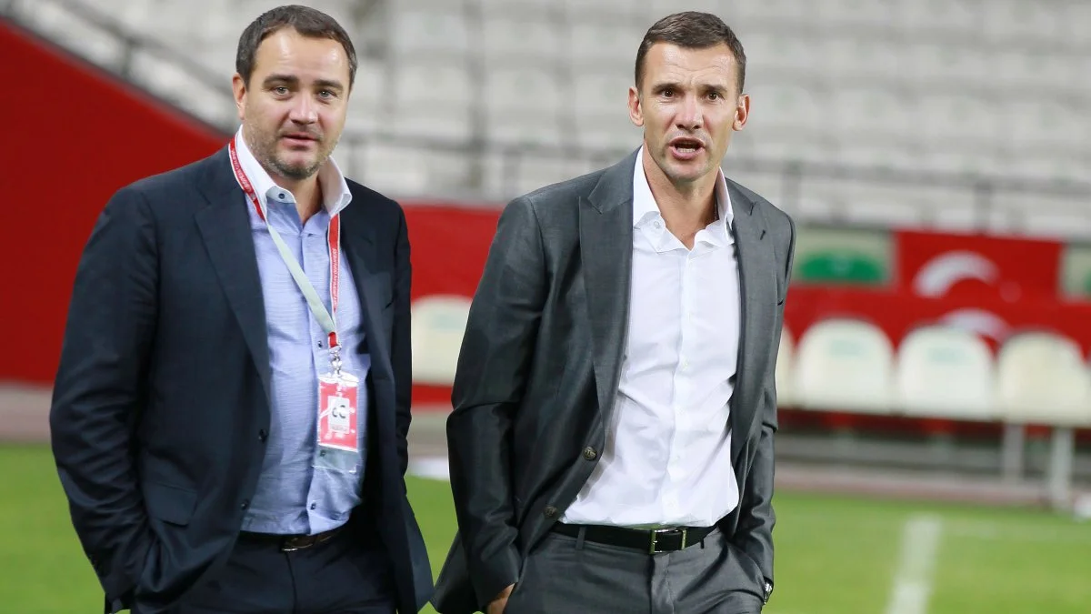 Павелко та Шевченко / фото Є. Кравса