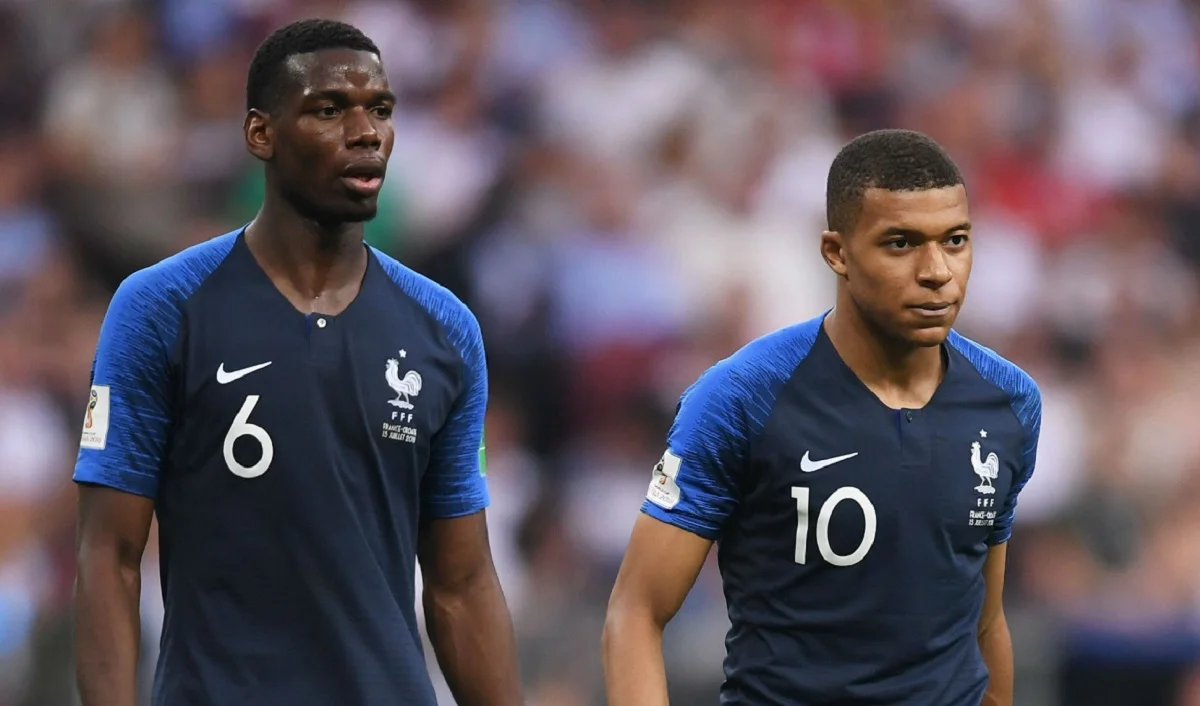 Поль Погба и Килиан Мбаппе / L'Equipe