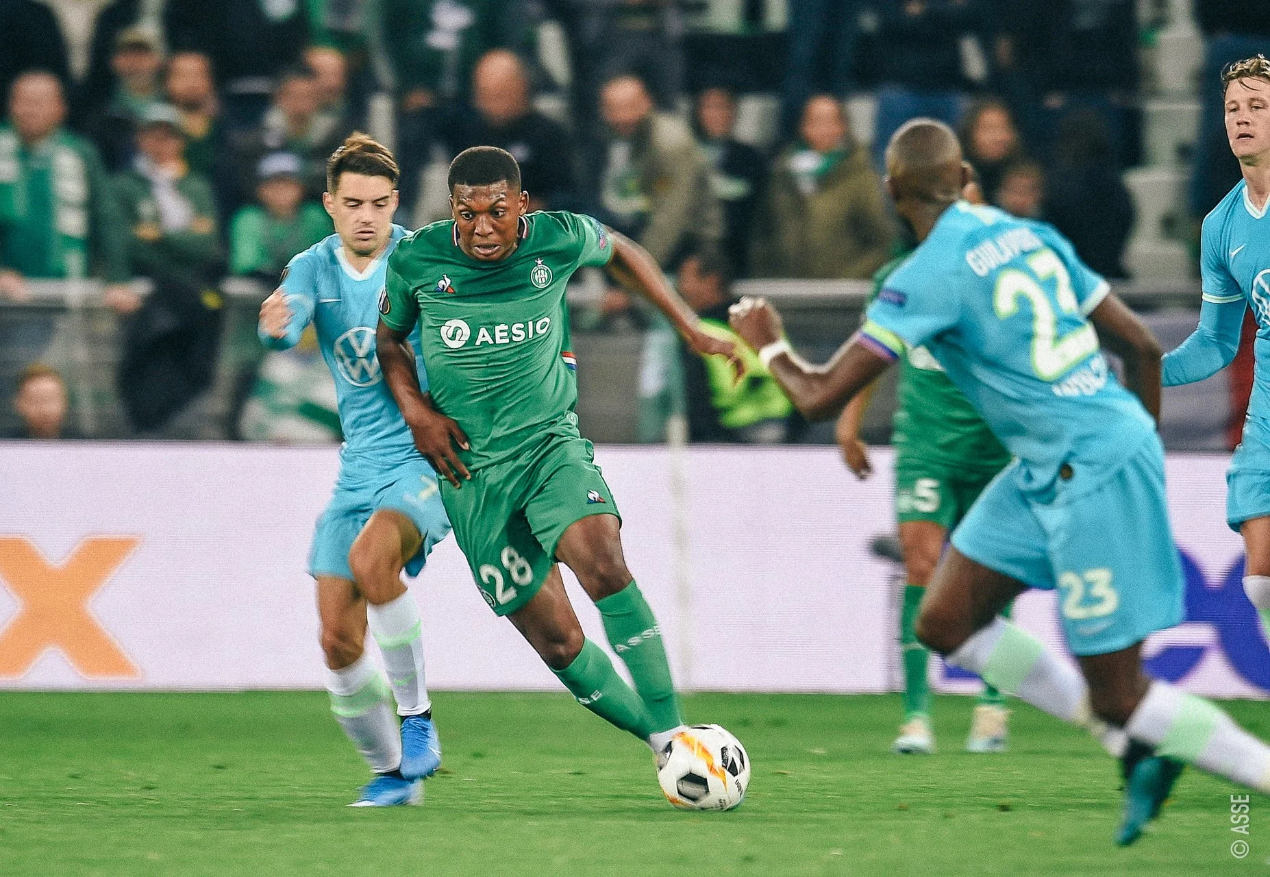 Сент-Этьен – Вольфсбург – 1:1 / твиттер Сент-Этьена