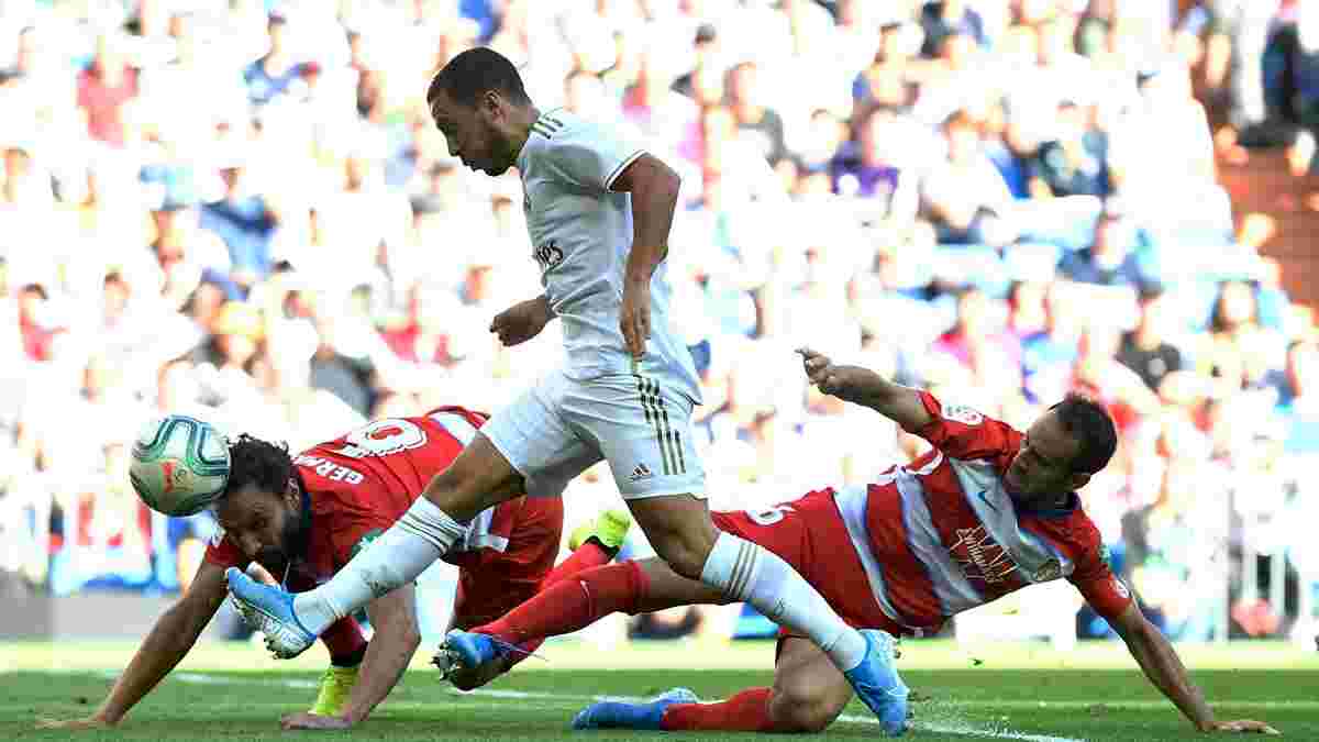 Азар забив свій перший гол за Реал в офіційних матчах
