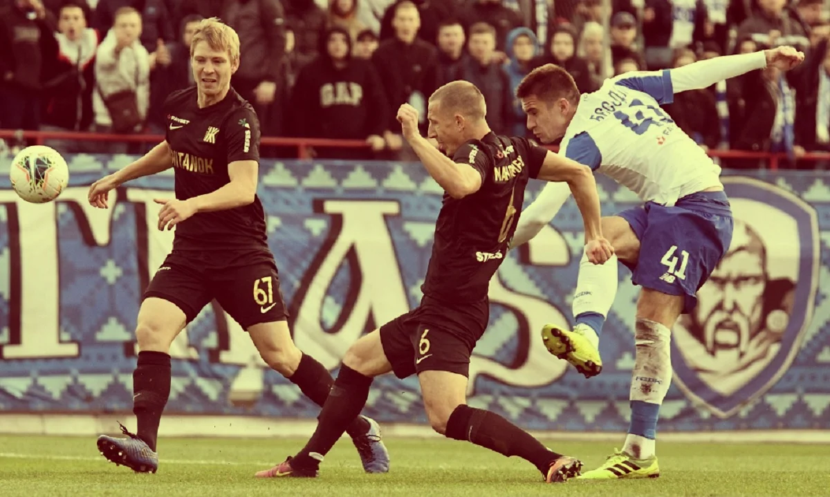 Артем Бєсєдін оформив дубль / Фото ФК Динамо