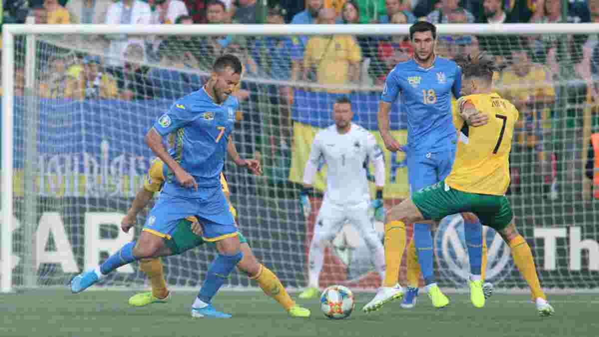 Україна – Литва: прогноз на матч кваліфікації Євро-2020