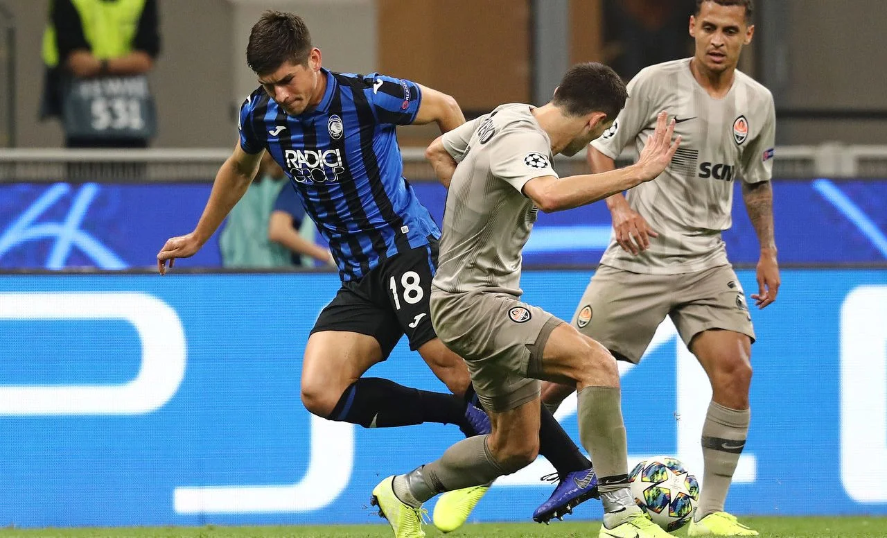 Руслан Маліновський у своєму дебютному матчі ЛЧ: Аталанта – Шахтар 1 жовтня 2019