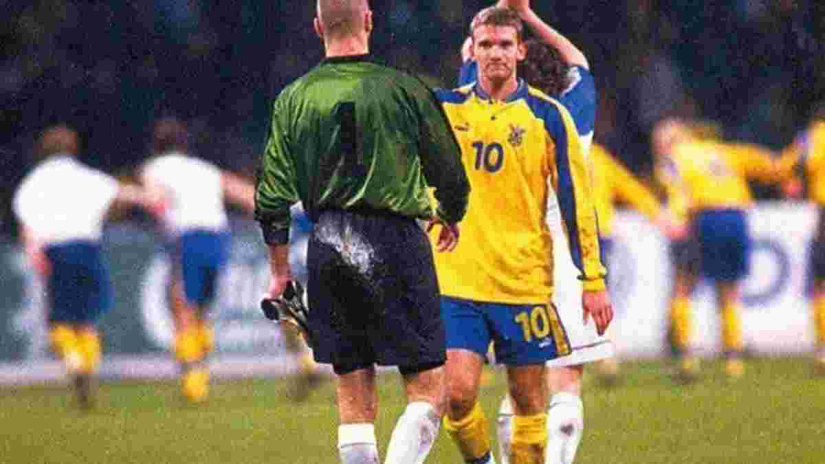 20 років тому Шевченко забив легендарний гол у ворота Росії – ретро дня