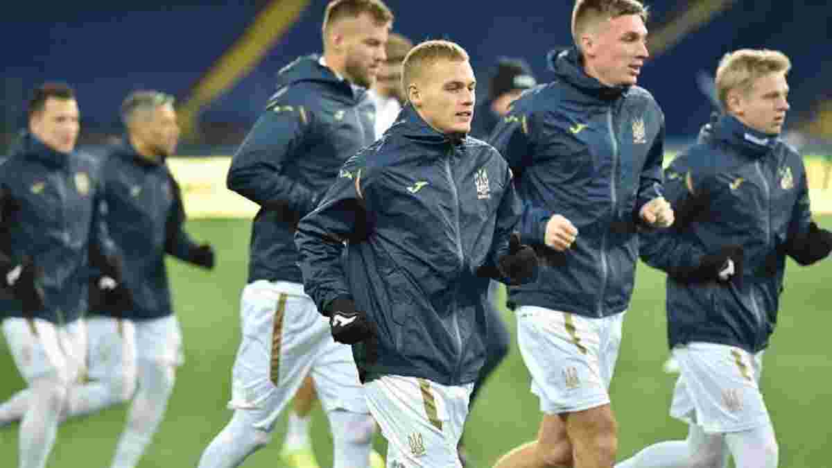 Збірна України продовжує підготовку до матчів проти Литви та Португалії