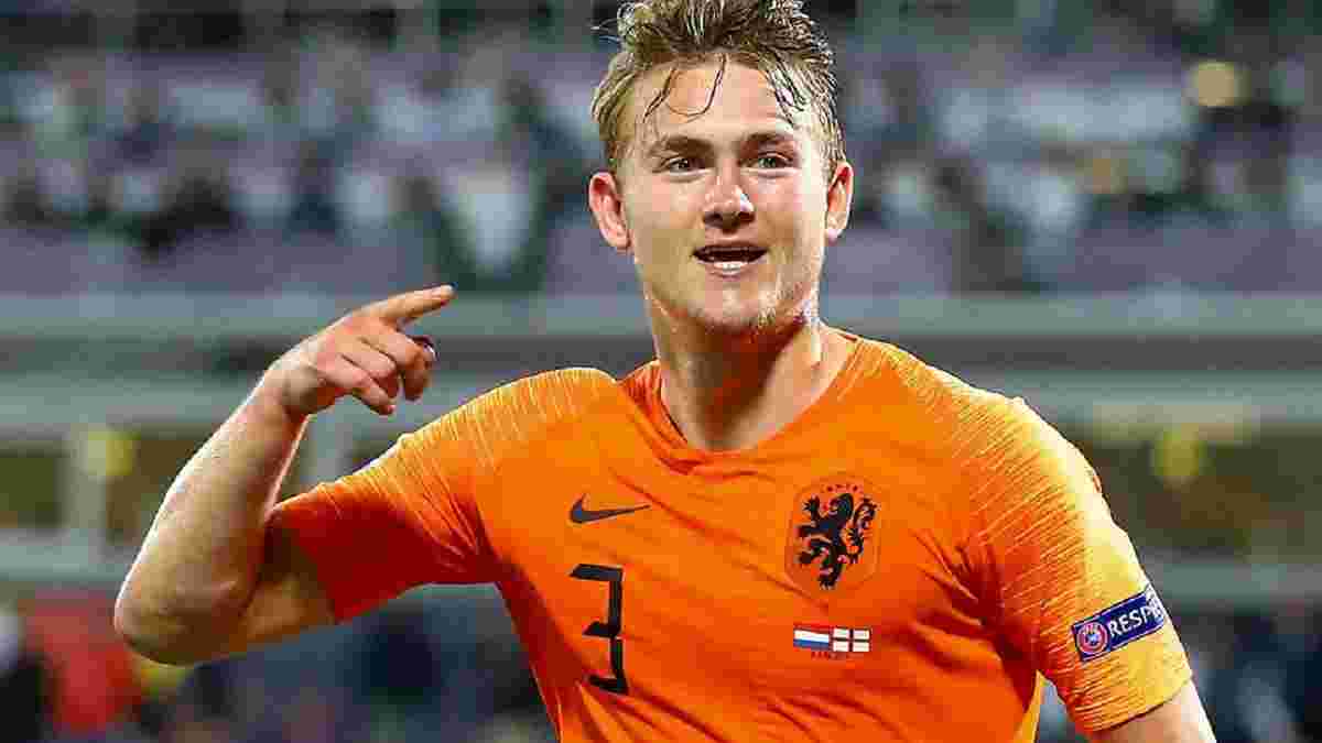 Де Лигт установил новое достижение в сборной Нидерландов