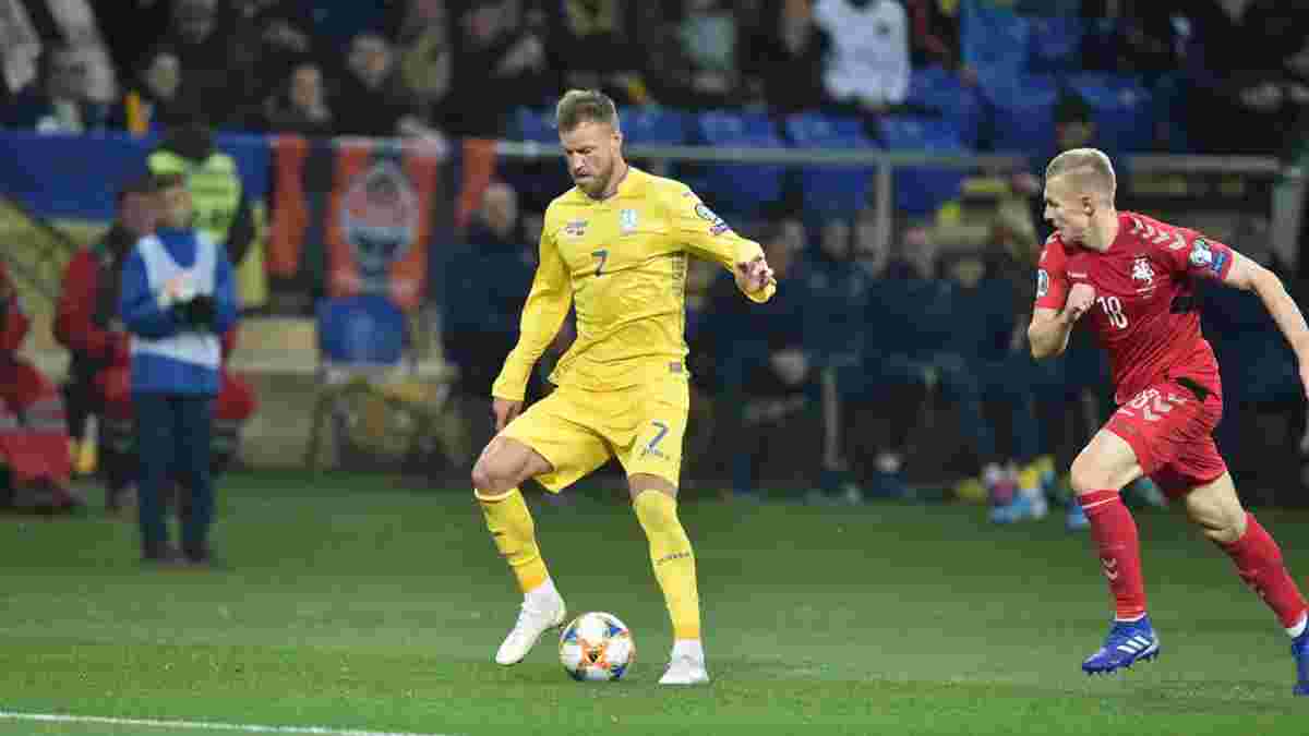 Ярмоленко очертил перспективы сборной Украины после матча с Литвой