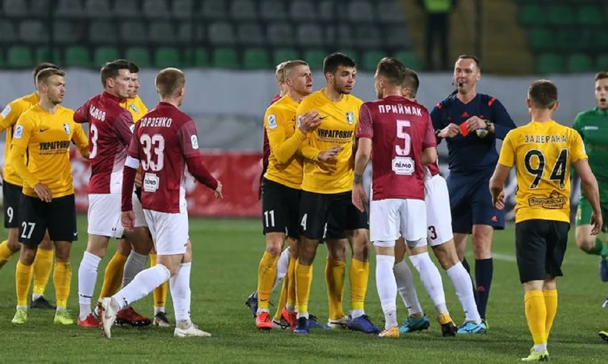 Футболісти Львова у матчі з Олександрією / Фото з відкритих джерел