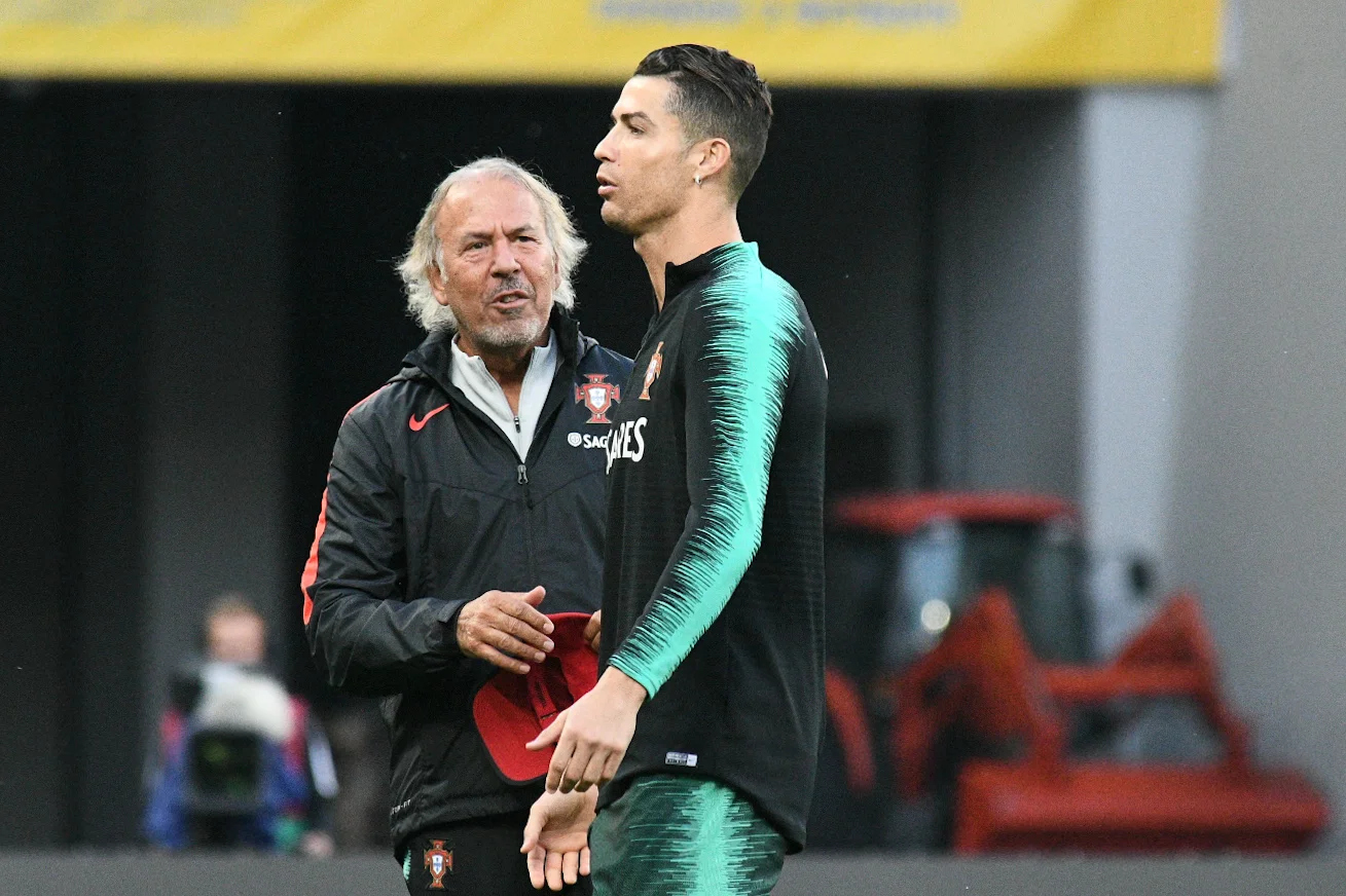 Роналду на тренуванні / Футбол 24