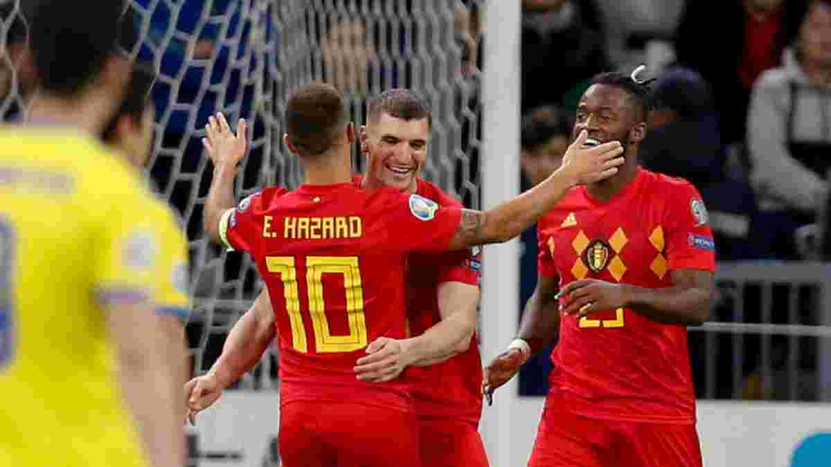 Очередное уверенное выступление сборной Бельгии в видеообзоре победы над Казахстаном – 2:0
