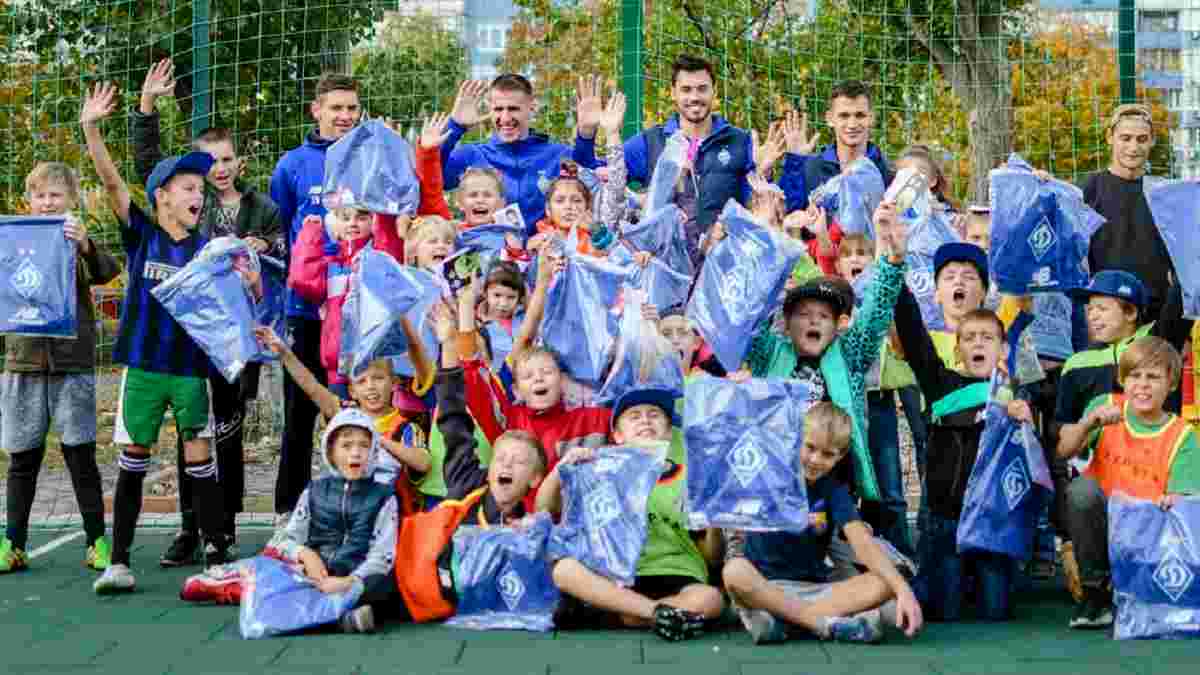 Игроки киевского Динамо посетили детский дом