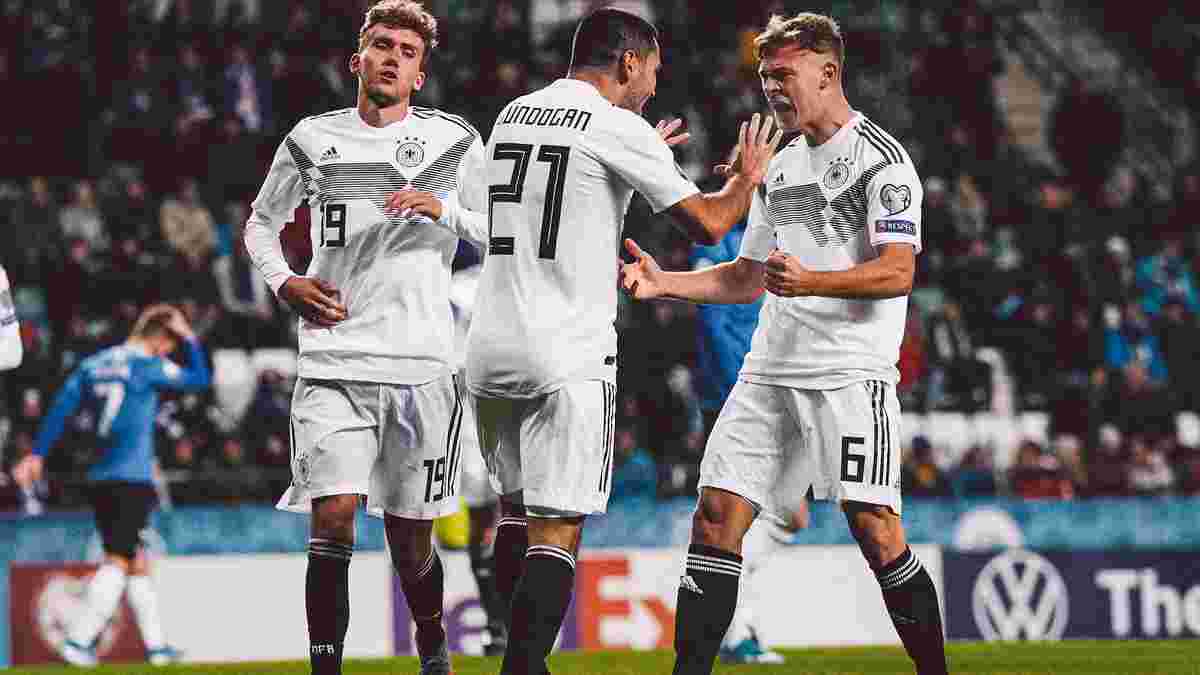 Эстония – Германия – 0:3 – видео голов и обзор матча