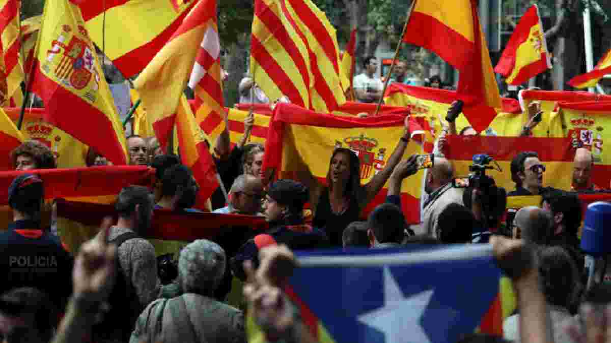 Барселона підтримала засуджених організаторів референдуму про незалежність Каталонії