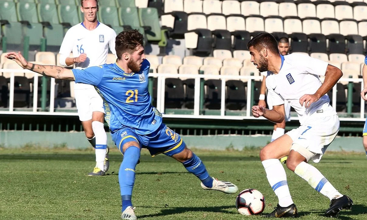 Греція (U-21) – Україна (U-21) / Фото sportime.gr