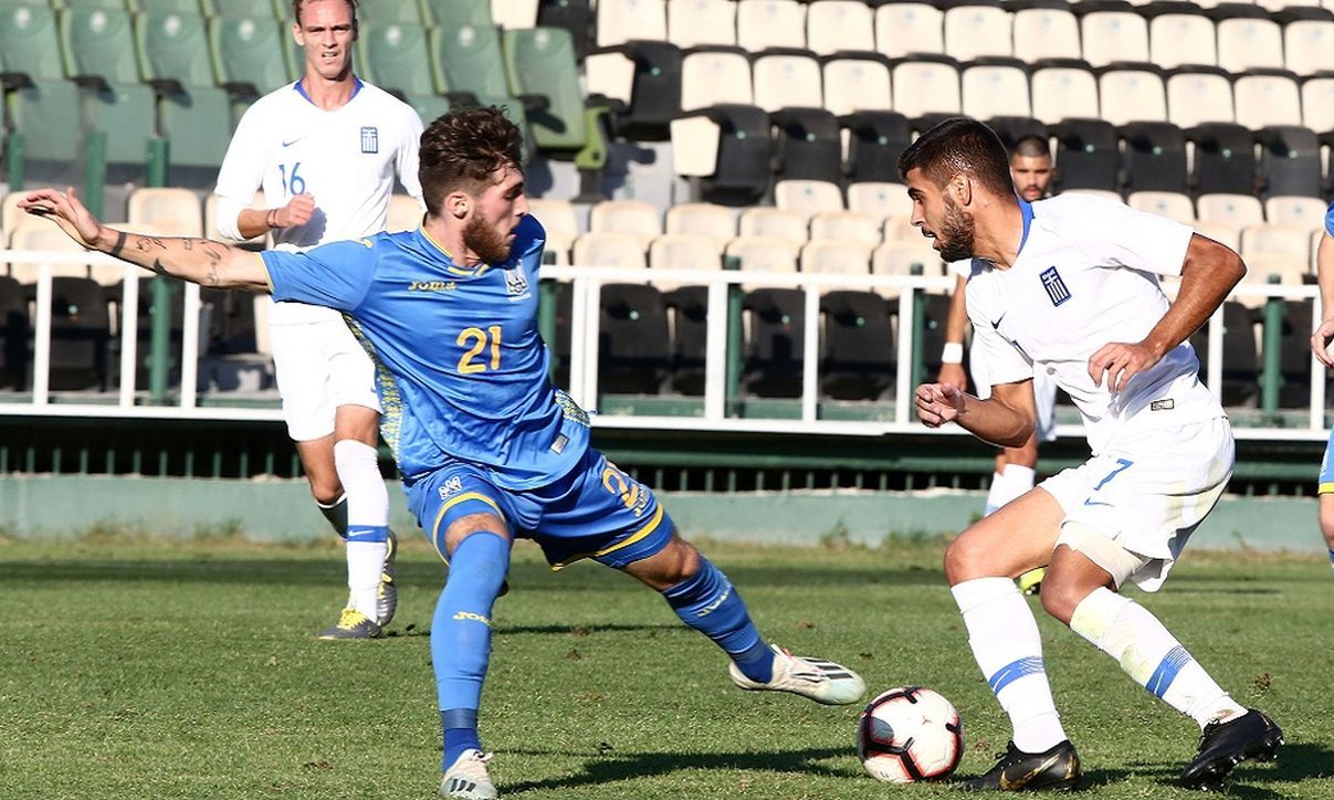 Греция (U-21) – Украина (U-21) / Фото sportime.gr