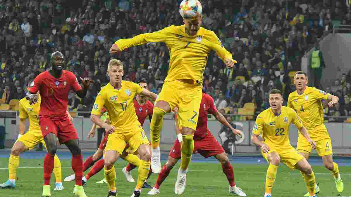 Украина – Португалия: Ярмоленко забил за сборную впервые за год