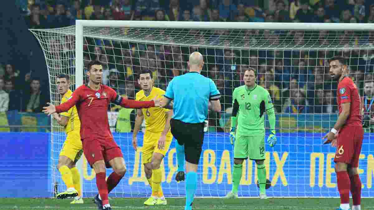 Степаненко розкритикував арбітра Ентоні Тейлора за провальну роботу на матчі Україна – Португалія