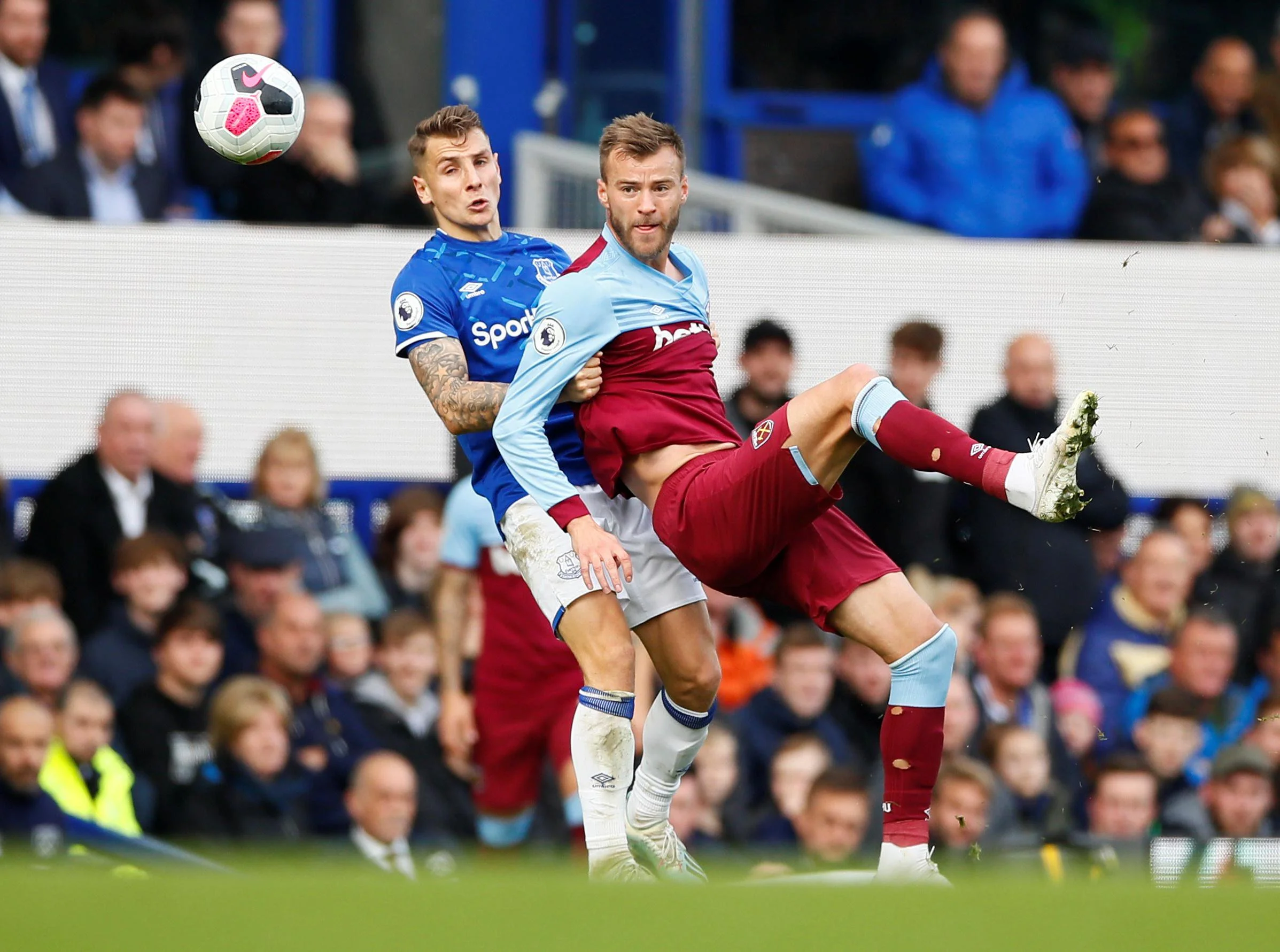 Эвертон – Вест Хэм – 2:0 – видео голов и обзор матча / твиттер АПЛ