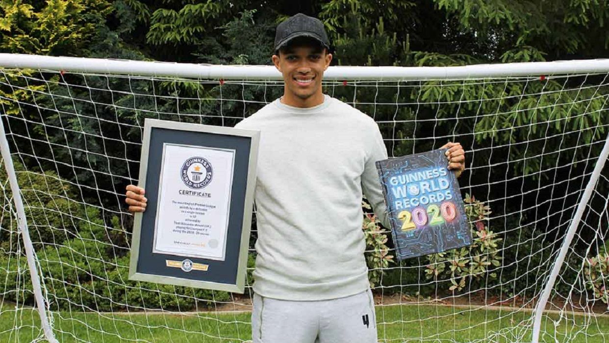 Трент Александер-Арнольд / Guinnessworldrecords.com