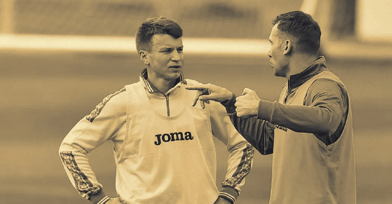 Руслан Ротань готує кадри для Андрія Шевченка / Фото П. Кубанова