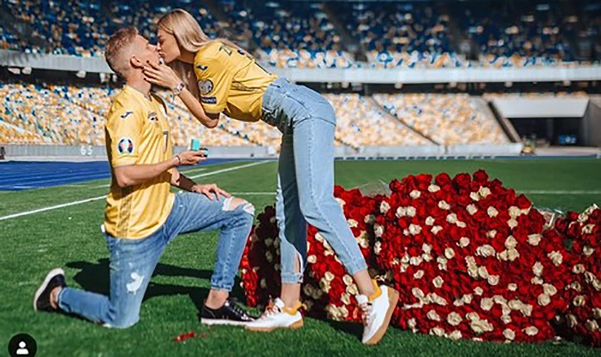 Зінченко зробив пропозицію Владі Седан / instagram Олександра Зінченка