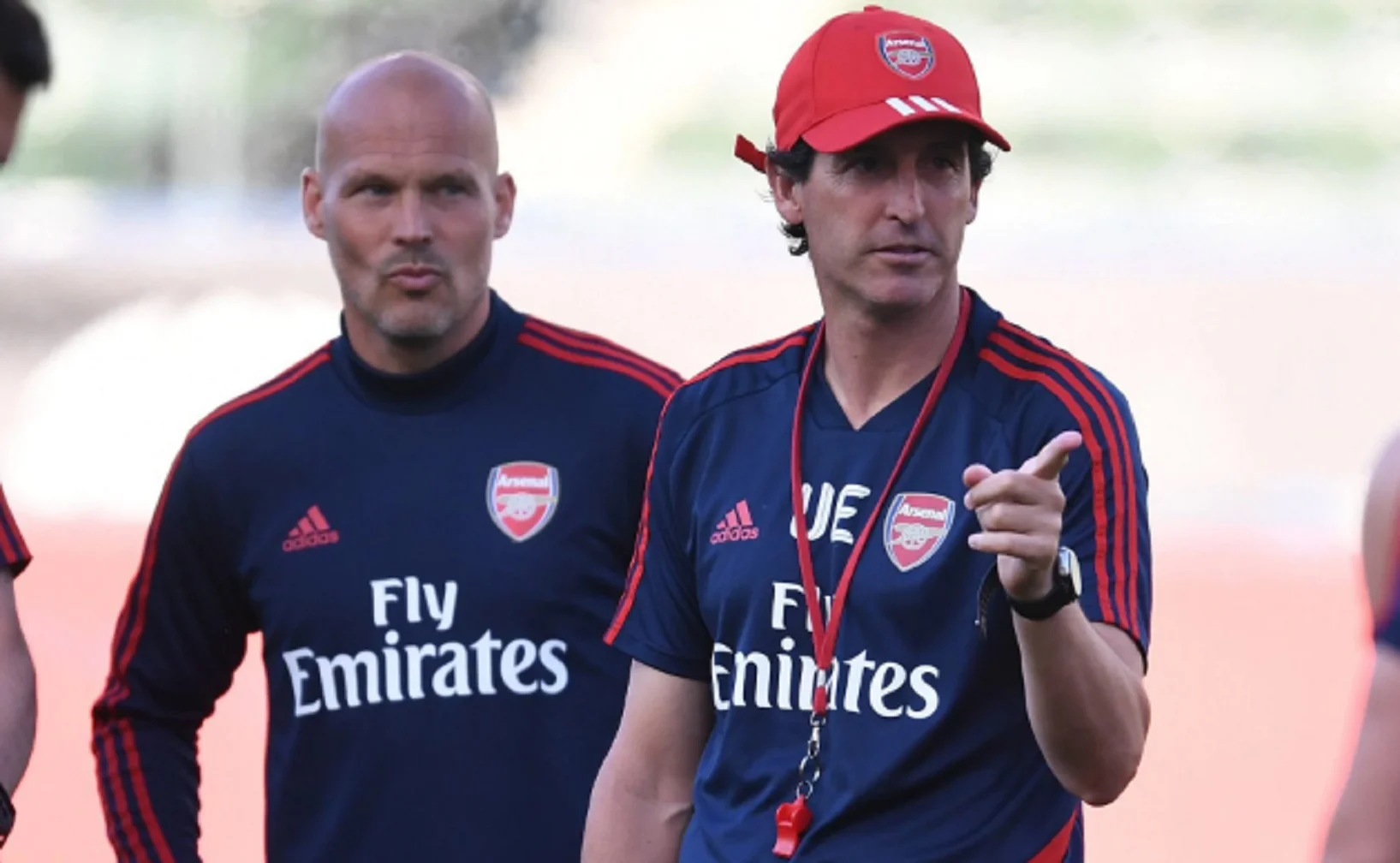 Фредді Юнгберг та Унаї Емері / Фото ФК Арсенал