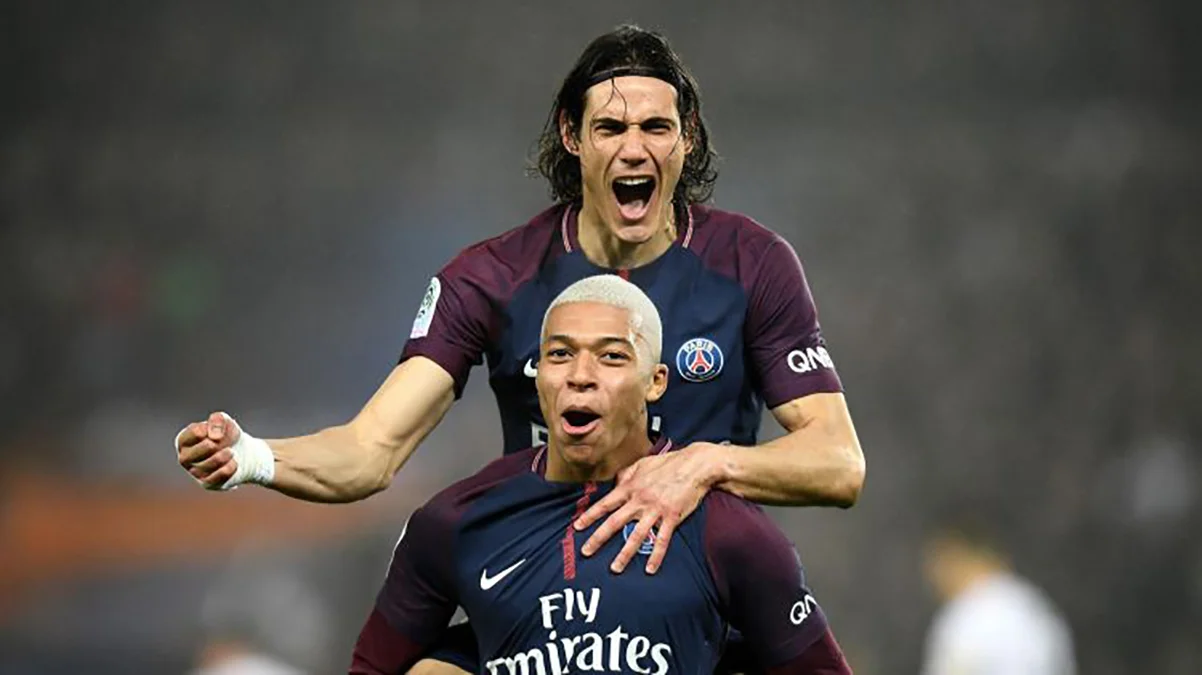 Кавані та Мбаппе / Eurosport