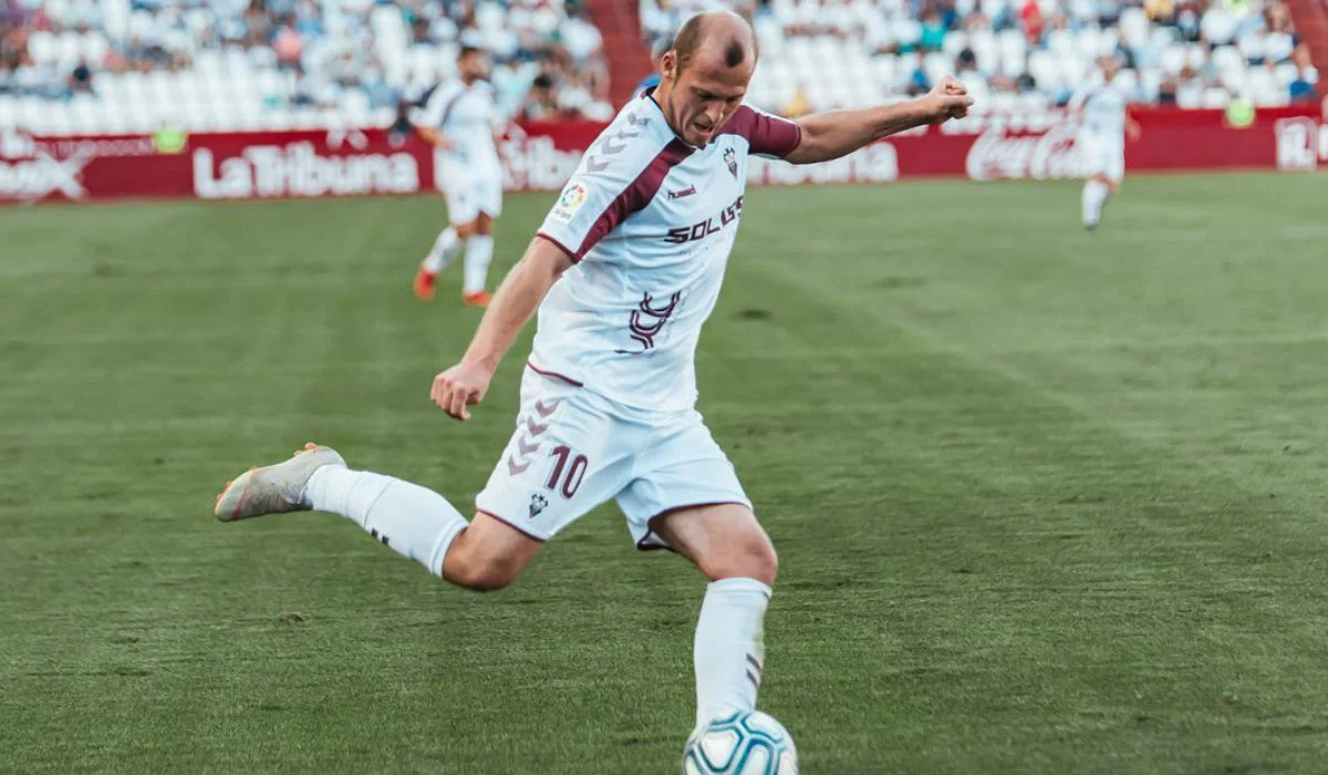 Роман Зозуля забил гол 20 октября 2019 / ФК Альбасете