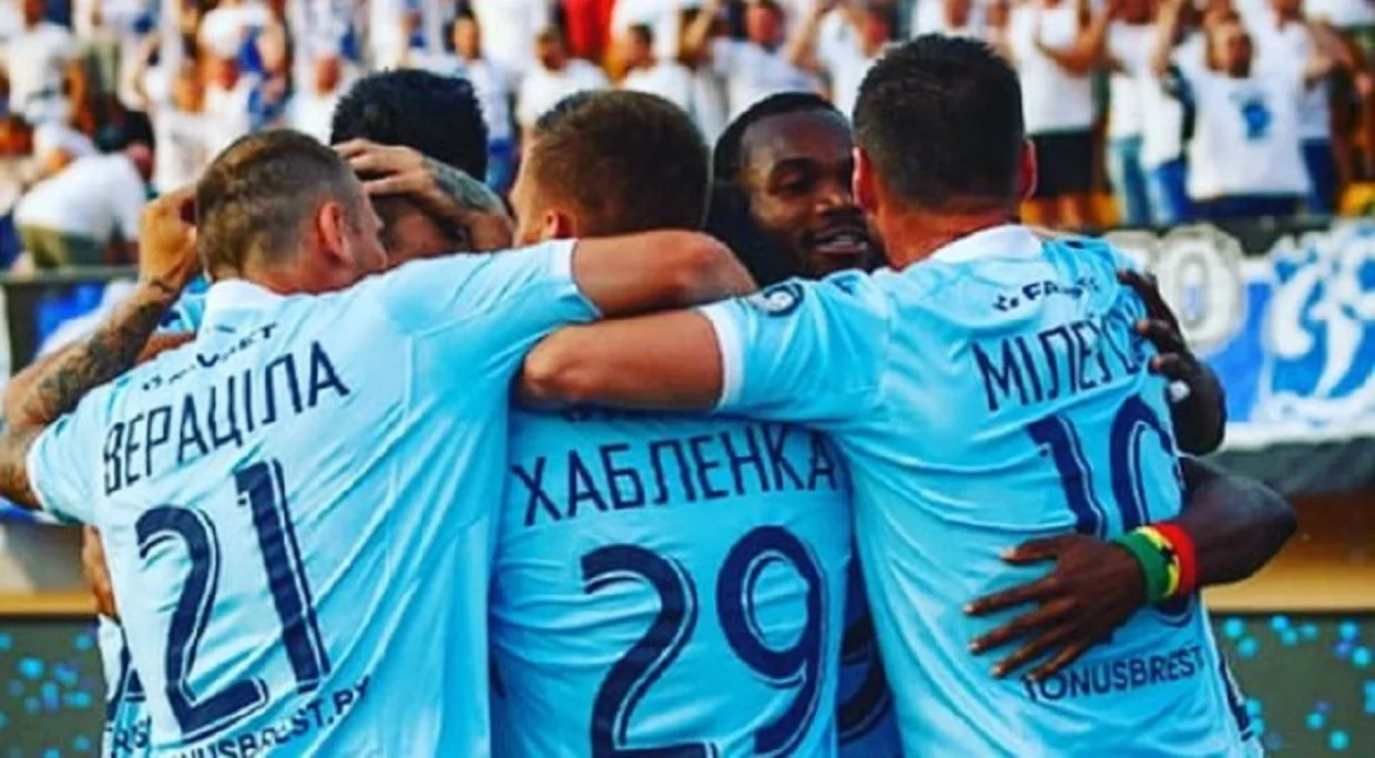 Радость игроков Динамо Б / Сайт клуба