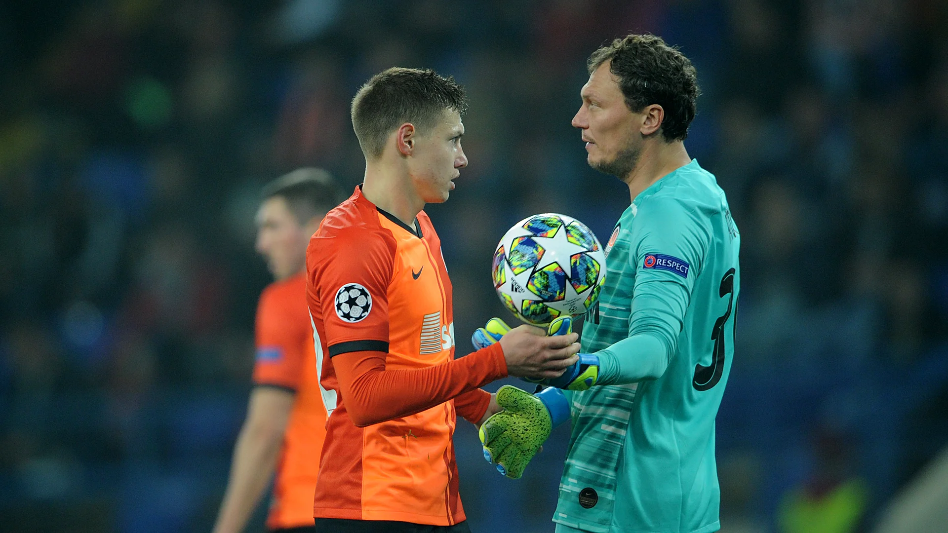 Пятову досталось из-за собственного фейла / фото ФК Шахтер