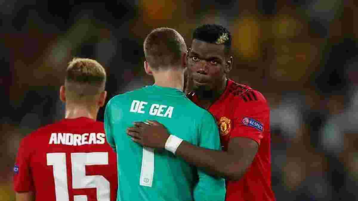 Погба і Де Хеа пропустили тренування Манчестер Юнайтед напередодні матчу Ліги Європи