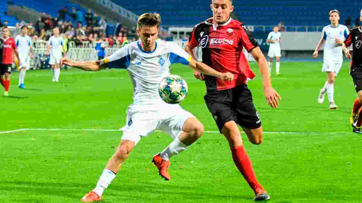 Динамо U-19 у компенсований час втратило перемогу над Шкендією U-19 у Юнацькій лізі УЄФА, але пройшло у фінал плей-офф