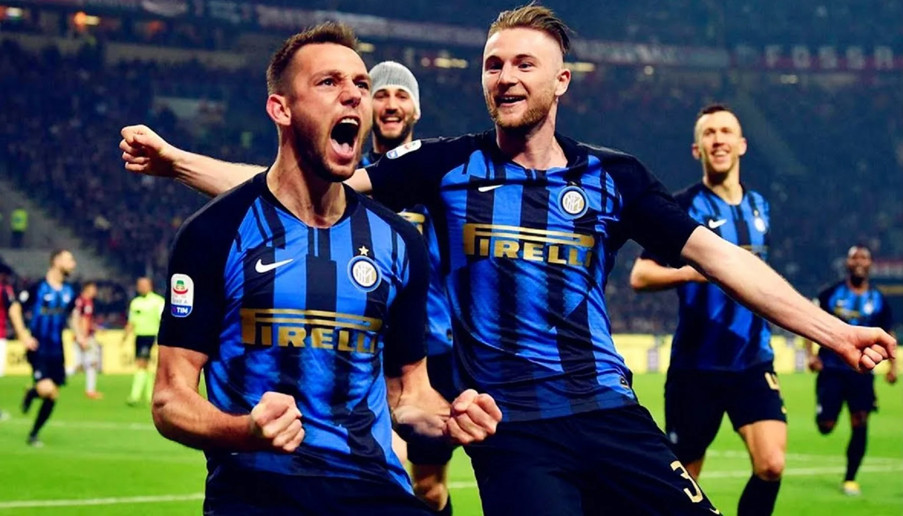 Стефан де Врей та Мілан Шкріняр / Фото ФК Інтер