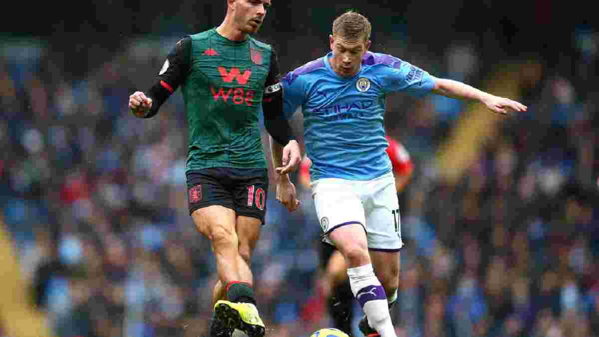 Манчестер Сити – Астон Вилла: прямая видеотрансляция матча АПЛ