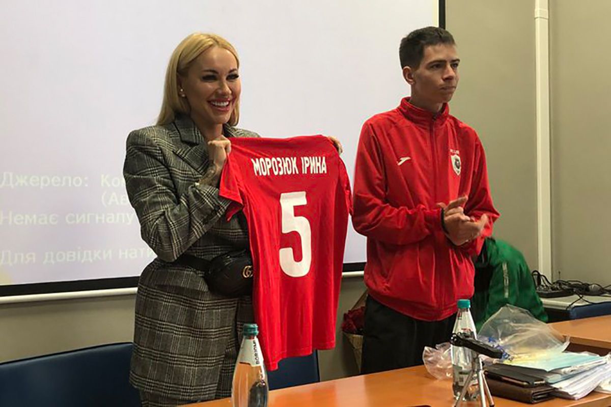 Ирина Морозюк / твиттер Романа Бебеха