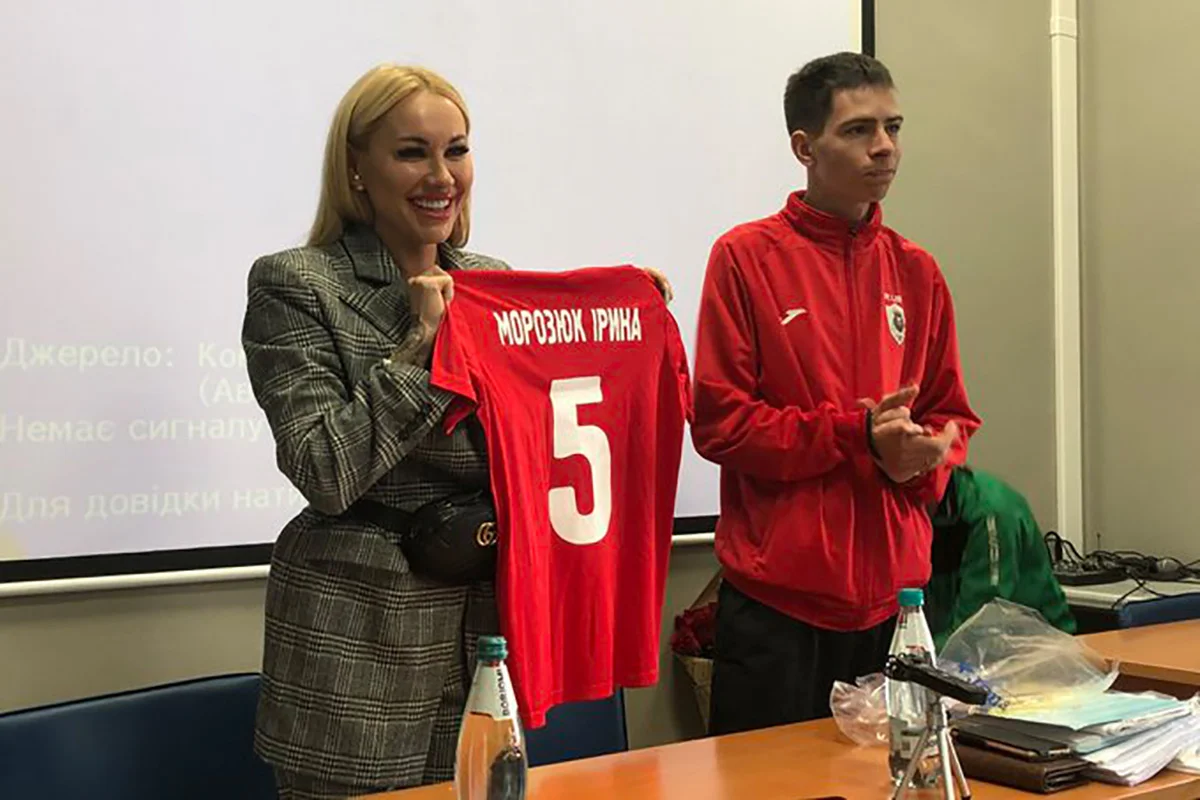 Ирина Морозюк / твиттер Романа Бебеха