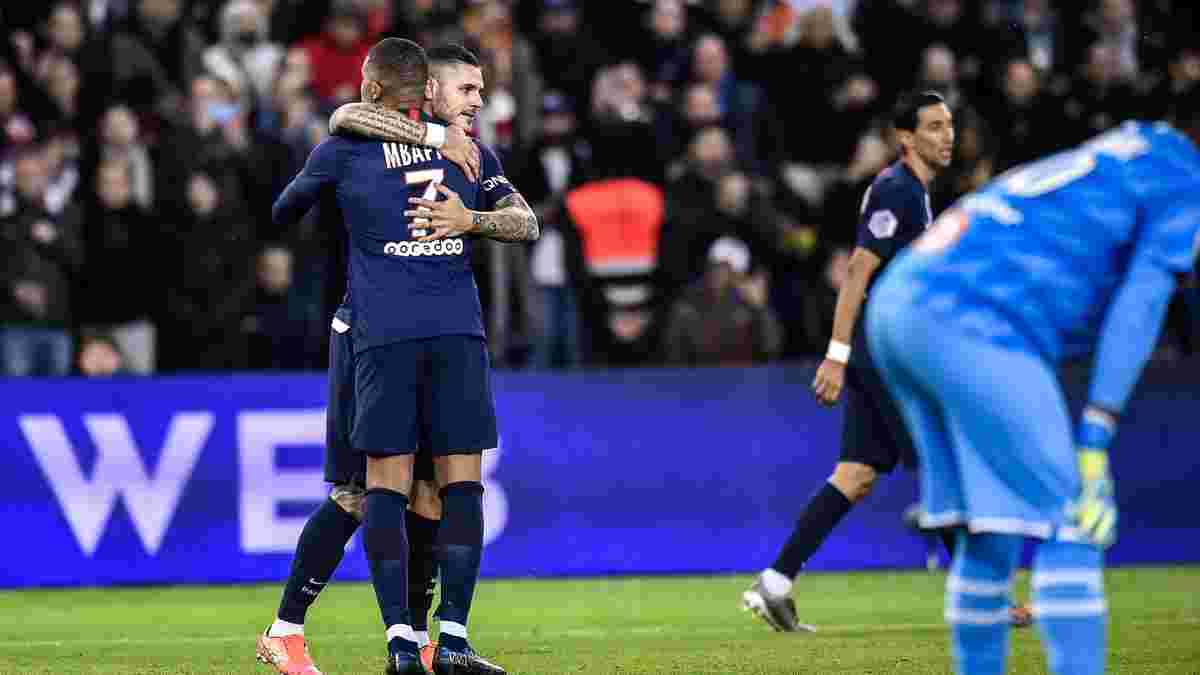 ПСЖ унизил Марсель, Сент-Этьен вырвал ничью после матча против Александрии: Лига 1, матчи воскресенья