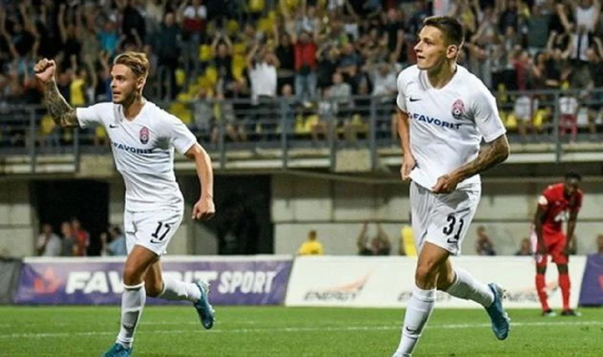 Богдан Лєднєв та Назарій Русин / ФК Зоря